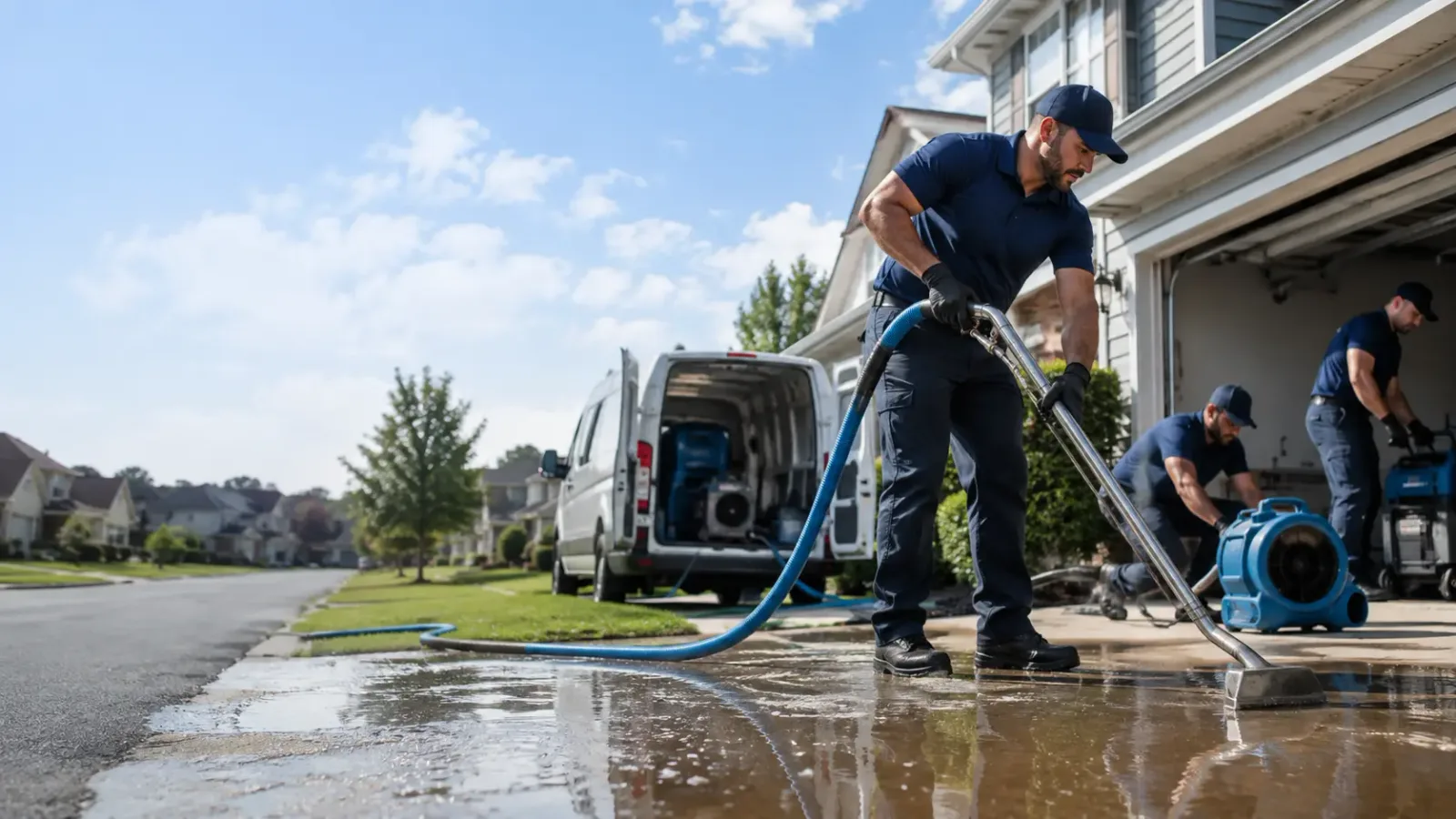 Flood Damage Restoration in English, IN
